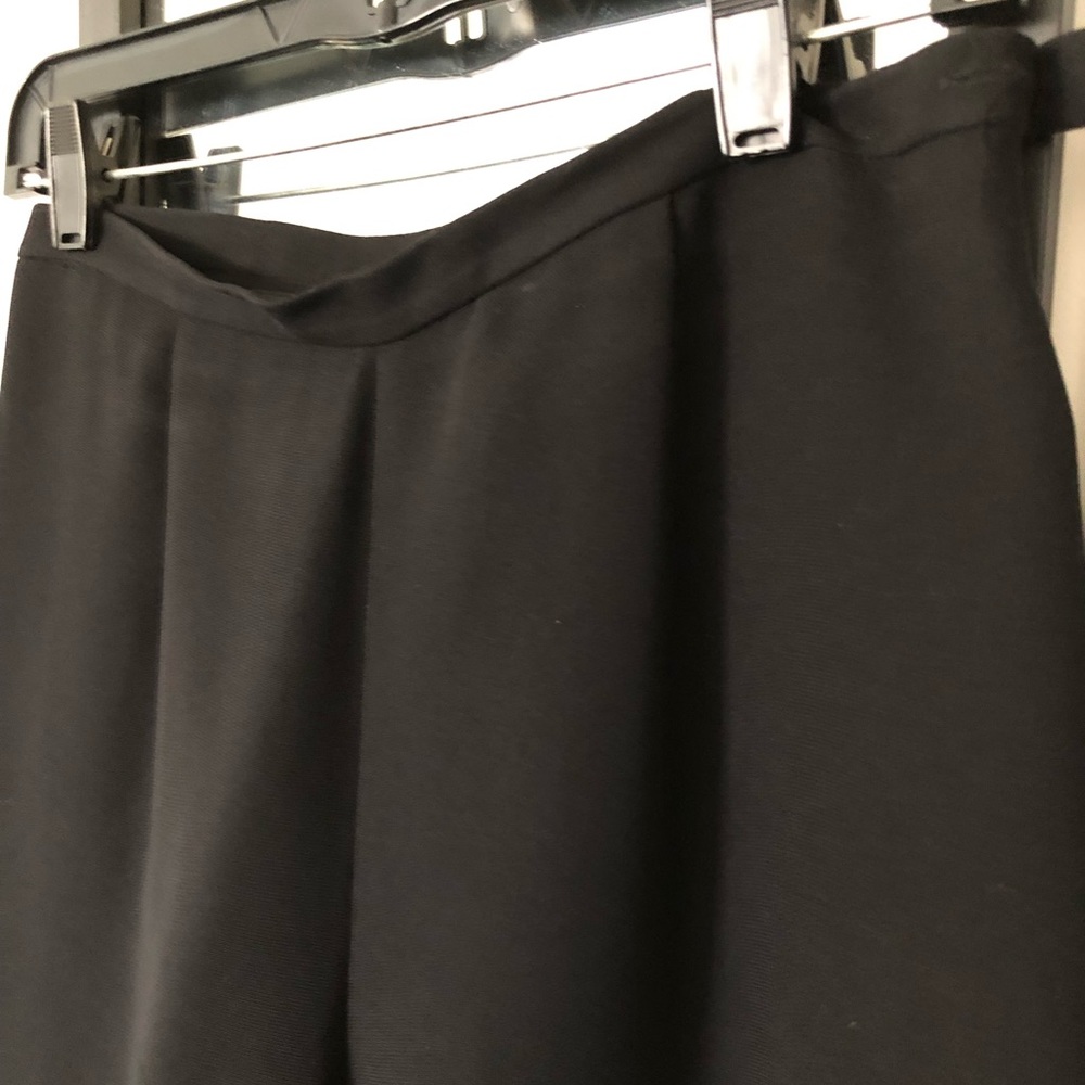 Black lined slacks size 6.